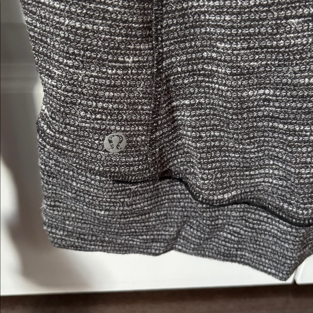 Lululemon Gray Striped long sleeve Pullover - Picture 3 of 3